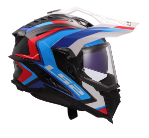 LS2 MX701 EXPLORER C FRONTIER II WHITE BLUE-06 3XL