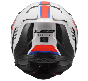 LS2 FF818 STORM III SPORTY WHITE BLUE RED XXL