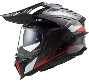 LS2 MX701 C EXPLORER FRONTIER G.TITANIUM RED-06 L