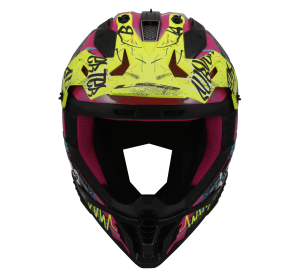LS2 MX708 FAST II GORILLA PURPLE H-V YELLOW-06 L
