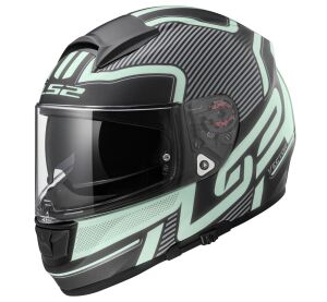 LS2 FF397 VECTOR ORION Matt Black Light XXL