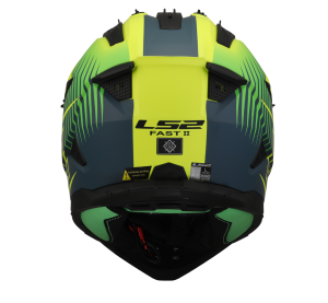 LS2 MX708 FAST II DUCK M.H-V GREEN H-V YELL.-06 XXL
