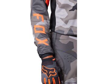 FOX 180 Bnkr Jersey  - S, Grey Camo MX23