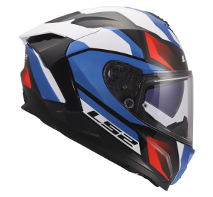 LS2 FF817 CHALLENGER II VIPER WHITE BLUE RED M