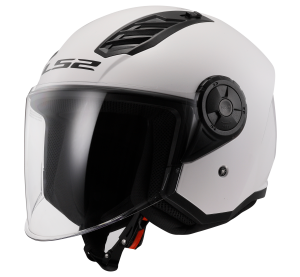 LS2 OF616 AIRFLOW II SOLID GLOSS WHITE-06