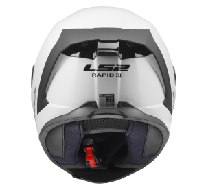 LS2 FF820 RAPID III SOLID GLOSS WHITE M