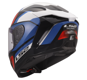 LS2 FF817 CHALLENGER II VIPER WHITE BLUE RED S