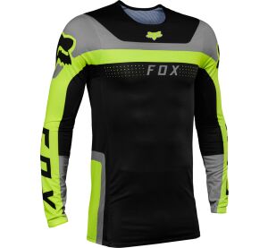 FOX Flexair Efekt Jersey  - L, Fluo Yellow MX23