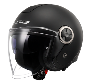LS2 OF620 CLASSY SOLID MATT BLACK-06 L