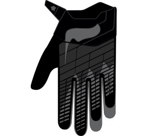 FOX 360 Glove - M, Black/Grey MX24