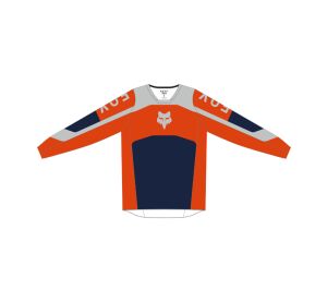 FOX 180 Nitro Jersey - Extd Sizes - 2X, Fluo Orange MX24