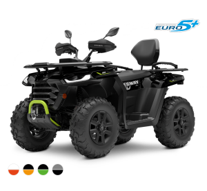 Segway AT5 L EPS, E5+, Black/Green