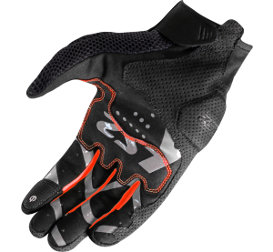 LS2 RAY II MAN GLOVES BLACK RED L