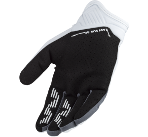LS2 BEND MAN GLOVES WHITE GREY