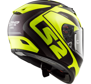 LS2 FF323 ARROW C EVO STING WINEBERRY H-V YELLOW XXL