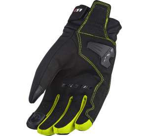 LS2 JET 2 LADY GLOVES BLACK H-V YELLOW
