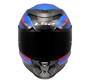 LS2 FF807 DRAGON TRAX BLUE RED S