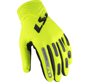LS2 BEND MAN GLOVES H-V YELLOW GREY