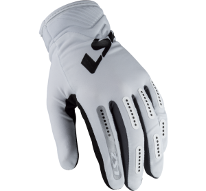 LS2 BEND MAN GLOVES WHITE GREY