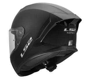 LS2 FF820 RAPID III SOLID MATT BLACK XS