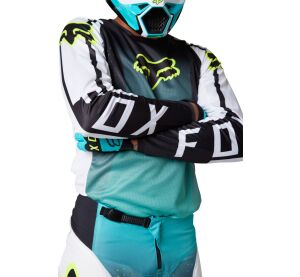 FOX 180 Leed Jersey  - XS, Teal MX23