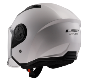 LS2 OF616 AIRFLOW II SOLID GLOSS WHITE-06 3XL