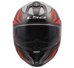 LS2 FF817 CHALLENGER II VIPER GREY RED XXS