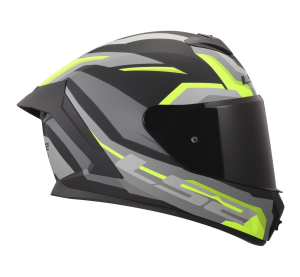LS2 FF820 RAPID III HYPER BLACK H-V YELLOW XL