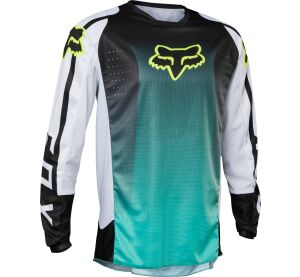 FOX 180 Leed Jersey  - S, Teal MX23