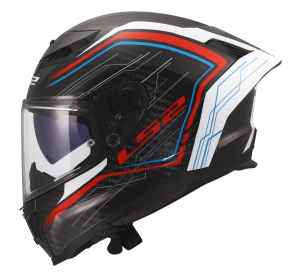 LS2 FF807 DRAGON SUBIC WHITE BLUE RED L