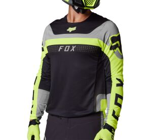 FOX Flexair Efekt Jersey  - M, Fluo Yellow MX23