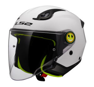 LS2 OF622 FUNNY II SOLID WHITE M