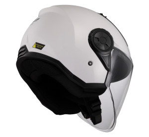 LS2 OF616 AIRFLOW II SOLID GLOSS WHITE-06 S