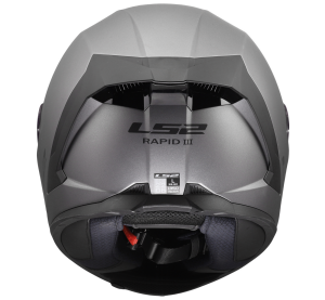 LS2 FF820 RAPID III SOLID MATT TITANIUM S