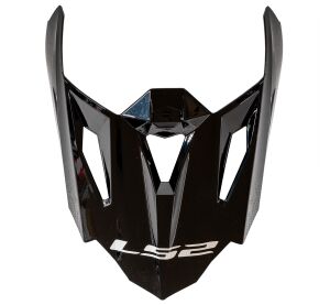 LS2 MX703 PEAK INTEGRATED GLOSS BLACK