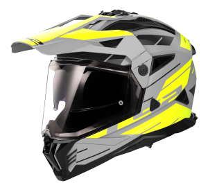 LS2 MX702 PIONEER II NAMIB M.GREY H-V YELLOW-06 L