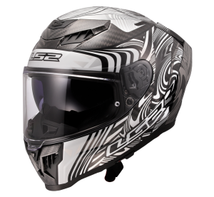 LS2 FF807 DRAGON ENTHUM SILVER M