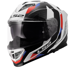 LS2 FF818 STORM III SPORTY WHITE BLUE RED 3XL