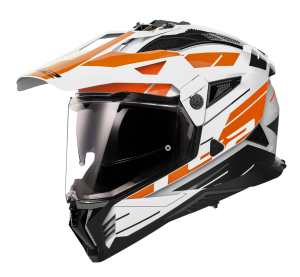 LS2 MX702 PIONEER II NAMIB WHITE ORANGE-06 L