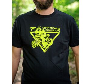 Finntrail T-shirt ATV BlackYellow M