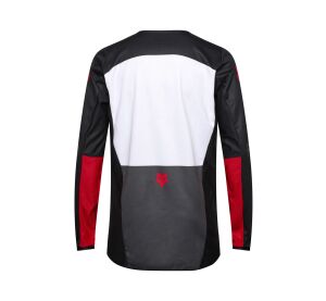 FOX 180 Flow Jersey - M, White/Red