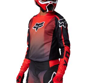 FOX 180 Leed Jersey  - L, Fluo RED MX23