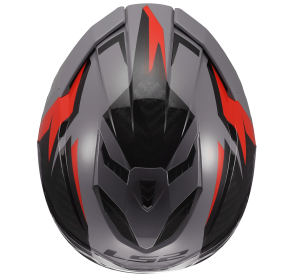 LS2 FF818 STORM III DYNAMO GREY RED M