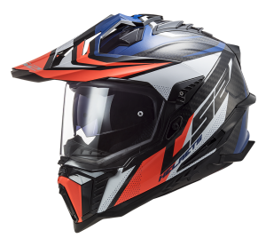LS2 MX701 EXPLORER C FOCUS G.BLUE WHITE RED M