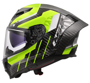 LS2 FF807 DRAGON TRAX H-VIS YELLOW XL
