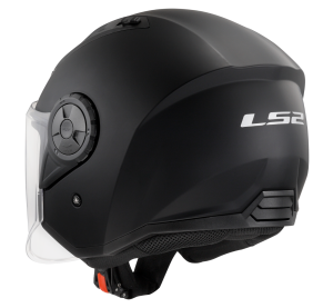 LS2 OF616 AIRFLOW II SOLID MATT BLACK-06 M