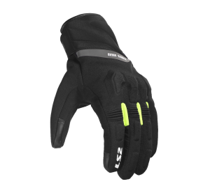 LS2 JET III MAN GLOVES BLACK H-V YELLOW XXL
