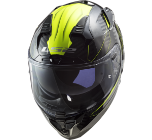 LS2 FF327 CHALLENGER CT2 FOLD GLOSS H-V YELLOW 3XL