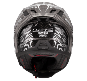 LS2 FF807 DRAGON ENTHUM SILVER