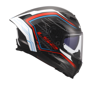 LS2 FF807 DRAGON SUBIC WHITE BLUE RED